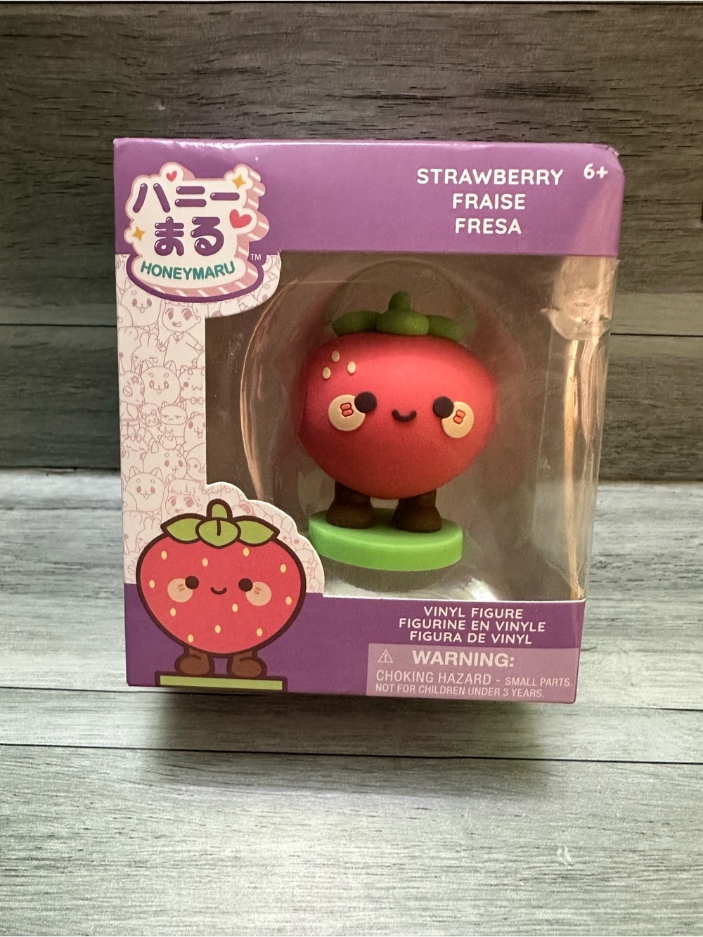HONEYMARU Strawberry Vinyl Figure - Pink